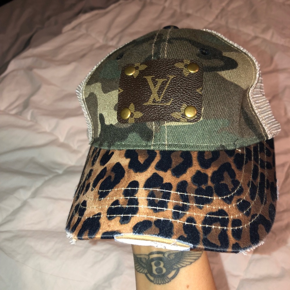 Cheetah and Camo hat